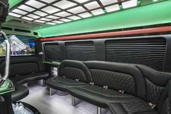 Aurora Sprinter Party Bus Interior