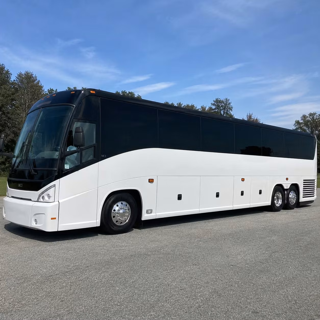 56 passenger charter bus