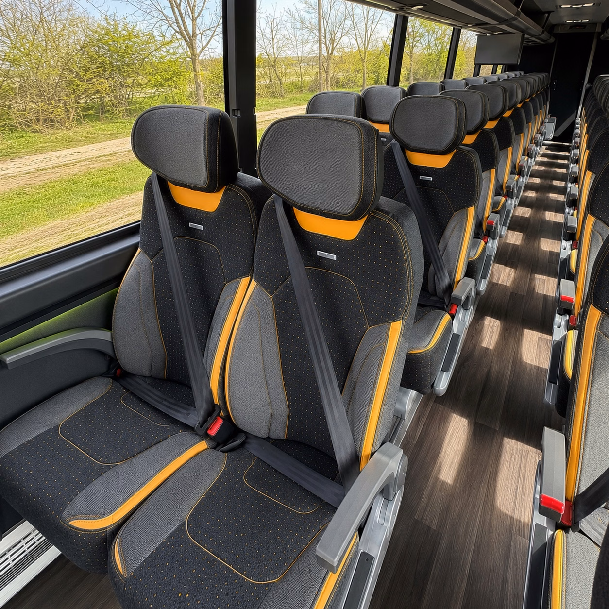 aurora schools and sports teams use long distance charter buses for tournaments and away travel