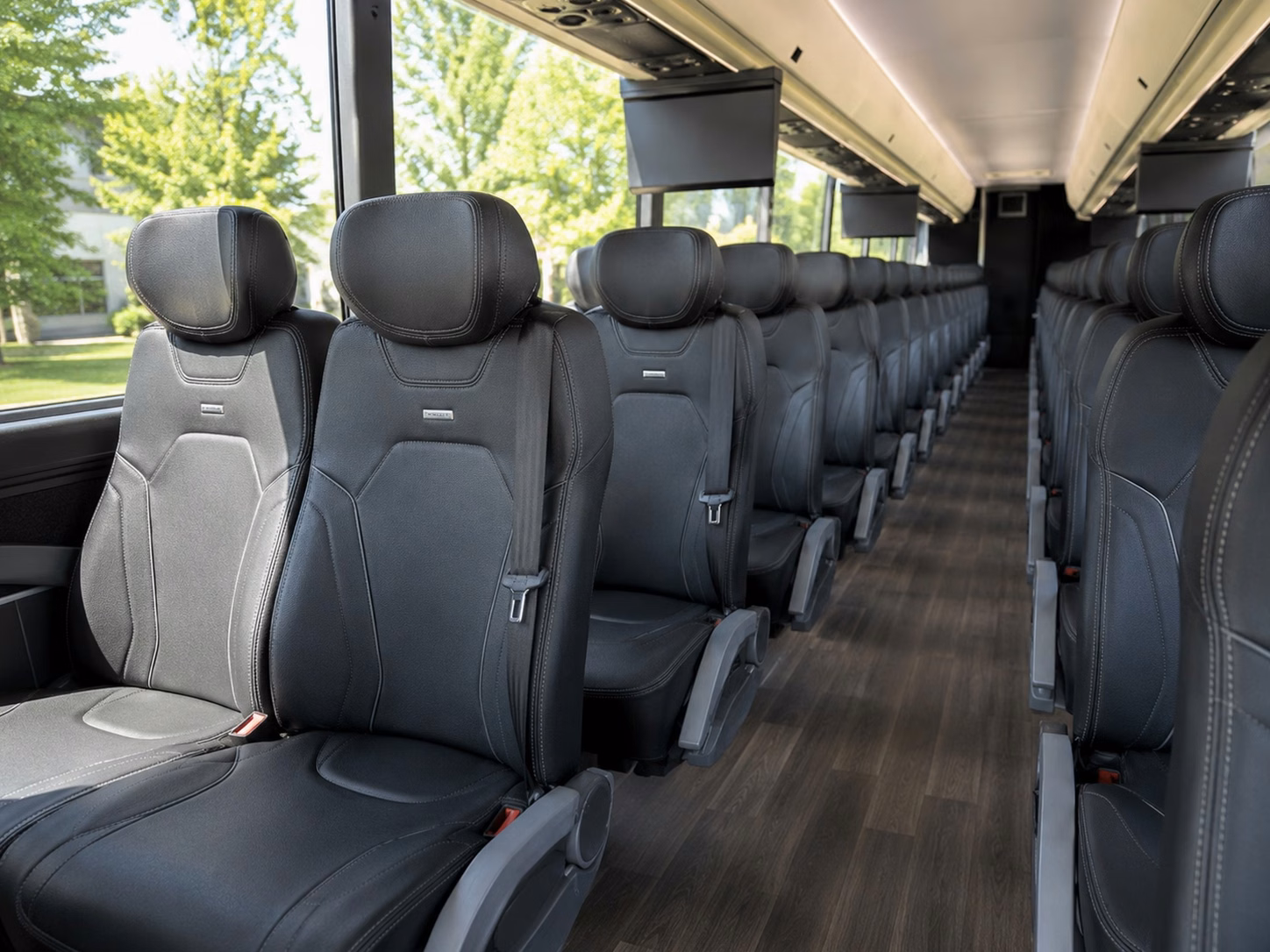 finding the right bus size for your aurora wedding guest list is simple