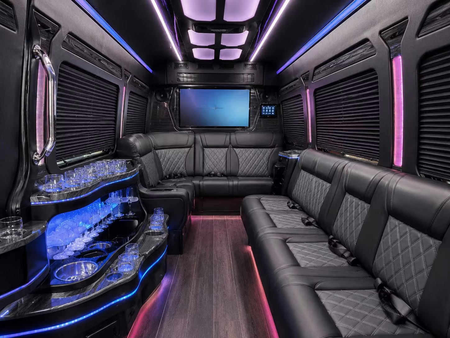 sprinter limousine inside