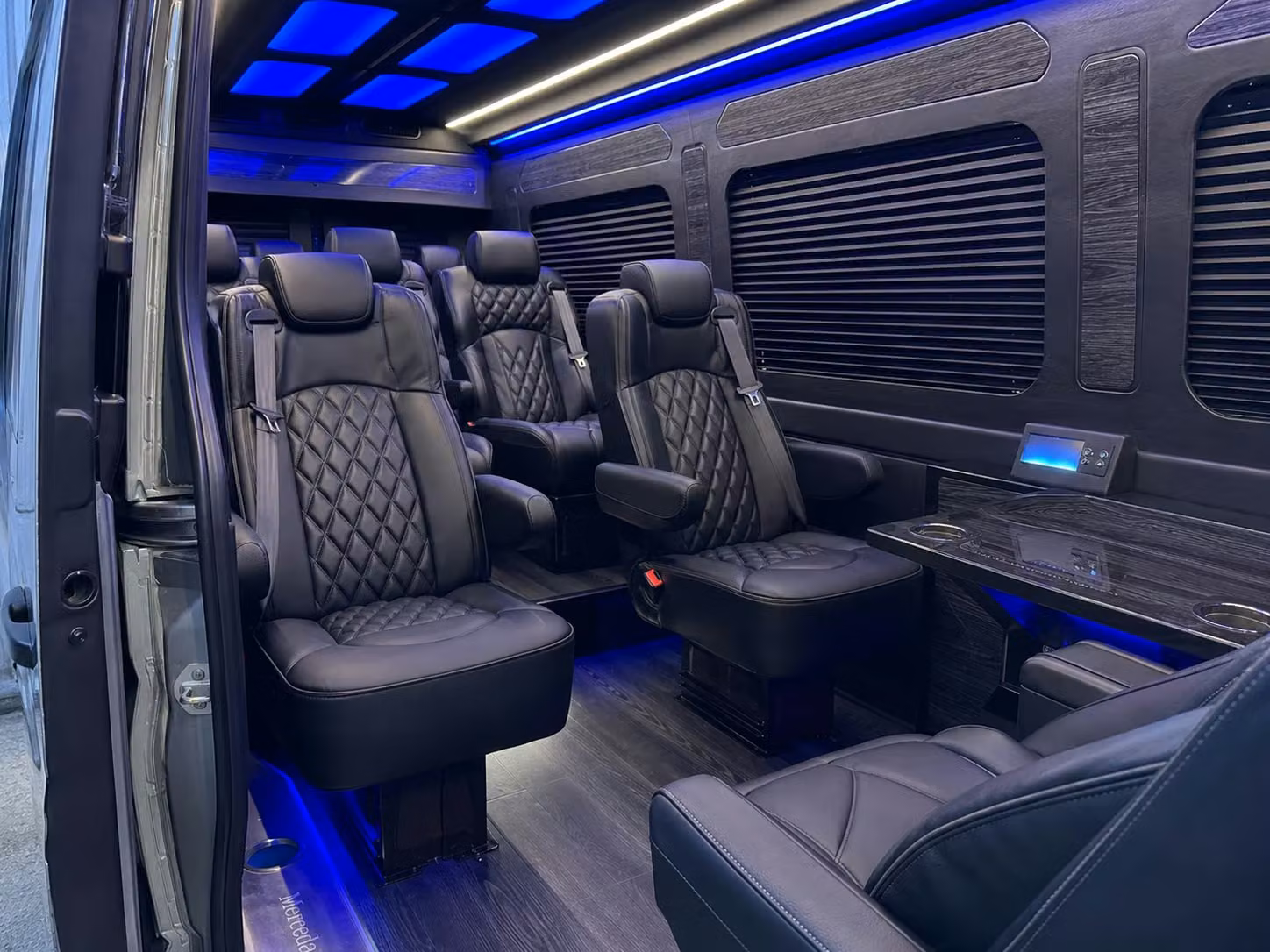 sprinter van transportation for groups and events across aurora